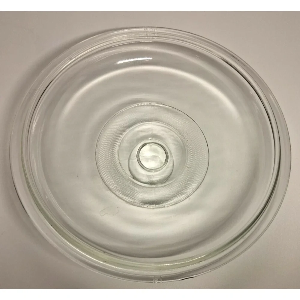 Pyrex Clear Glass Round Replacement - Lid Only #406 7.25